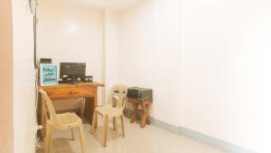 Kuchyň nebo kuchyňský kout v ubytování Bello Vue Apartelle
