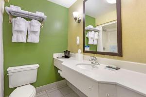 Koupelna v ubytování Sleep Inn & Suites Danville Hwy 58 + 26 fotografií