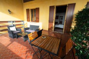 Posezení v ubytování Agriturismo Bassanella