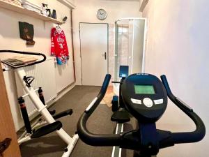 Spordikeskus ja/või sportimisvõimalused majutusasutuses Apartmán Půda na jihu