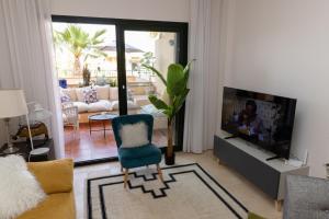 Posezení v ubytování Casa Rosa Hacienda Del Alamo