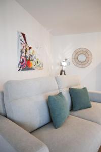 Posezení v ubytování Duplex Échanges complices ,Frontière