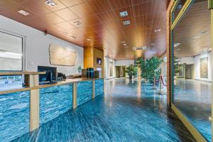 an office with a swimming pool on the floor at AH Bosakova Elegant in Bratislava