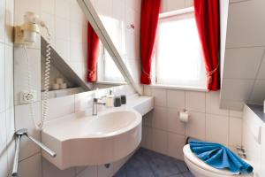 Koupelna v ubytování Aparthotel Leuchtfeuer Rügen