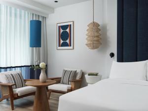 Ένα ή περισσότερα κρεβάτια σε δωμάτιο στο InterContinental Crete by IHG