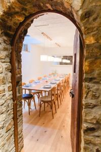 Εστιατόριο ή άλλο μέρος για φαγητό στο BnB Casa Bellavista Sant Abbondio 6577 Ranzo