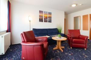 Posezení v ubytování Aparthotel Leuchtfeuer Rügen
