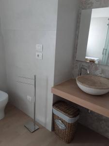 Koupelna v ubytování Agriturismo i Due Mori
