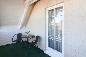 Balkón nebo terasa v ubytování Aparthotel Leuchtfeuer Rügen