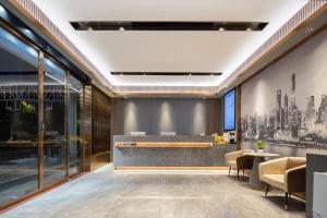 Posezení v ubytování Bo Ting Hotel泊庭酒店
