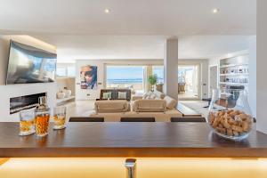 Et opholdsområde på Infinity Blue Penthouse