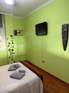 A television and/or entertainment centre at Tximeleta Bidean Még 24 kép
