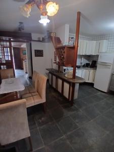 Dapur atau dapur kecil di Casa em condominio Itaparica