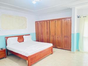 Postel nebo postele na pokoji v ubytování Résidence TMC