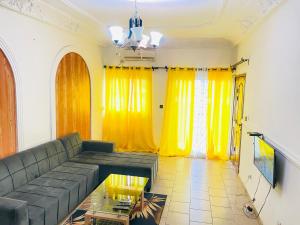 TV a/nebo společenská místnost v ubytování Résidence TMC