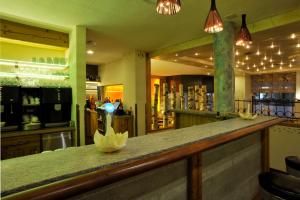 Lounge nebo bar v ubytování Hotel Blumenstein Self-Check In