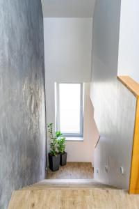 Postel nebo postele na pokoji v ubytování Apartmán ZA-KA 4 ubytování Litovel