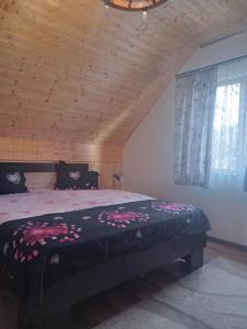 Postel nebo postele na pokoji v ubytování Cabana Dori