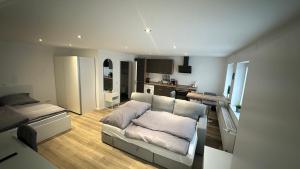 Χώρος καθιστικού στο 36qm Wohnung für bis zu 4 Pers