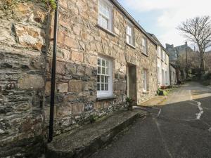 Bygningen som feriehuset ligger i