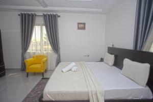 Voodi või voodid majutusasutuse Labev Hotel toas