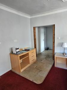 Postel nebo postele na pokoji v ubytování Hotel Goldene Rose