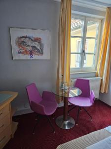 Posezení v ubytování Hotel Goldene Rose