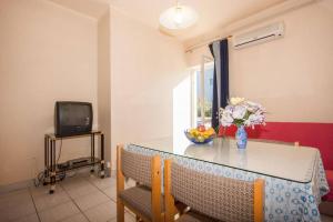 TV a/nebo společenská místnost v ubytování Apartments Zdenka