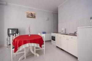 Kuchyň nebo kuchyňský kout v ubytování Apartments Zdenka
