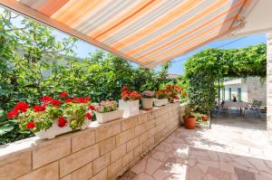 Zahrada ubytování Apartmani Smiljana