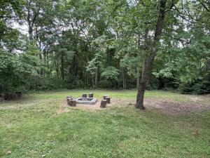 Zahrada ubytování Bobcat Hideaway