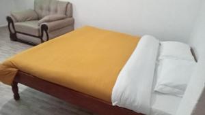 Postel nebo postele na pokoji v ubytování SOFA CAMP Naivasha