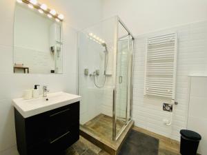 Koupelna v ubytování Central Studio in Central Budapest with AC - Brick House + 6 fotografií