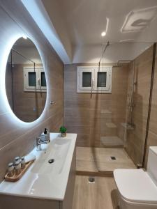 Koupelna v ubytování City Center Residence