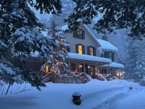 Snow Goose Bed and Breakfast v zimě