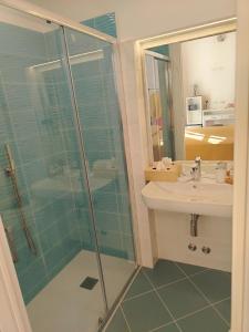 Koupelna v ubytování B&B Valentì