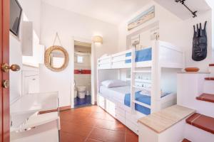 Postel nebo postele na pokoji v ubytování TORRETTA CORRICELLA- Torretta