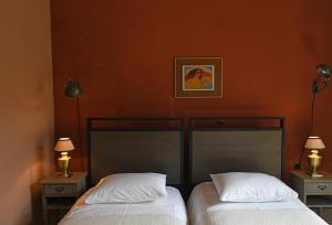 A bed or beds in a room at Villa Sophia