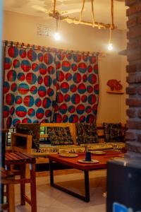 Ruang duduk di Kilimanjarosons homestay