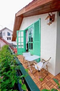 Balkón nebo terasa v ubytování Lyan Garden