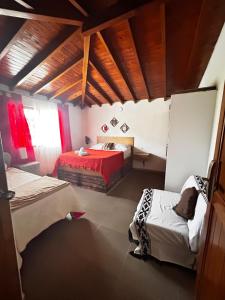 Postel nebo postele na pokoji v ubytování Hotel Olímpica