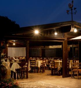 Restaurace v ubytování Bio Agriturismo Aia del Tufo