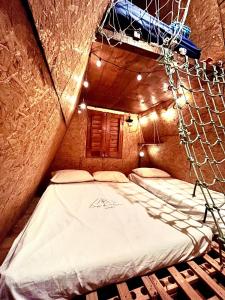 Kleines Zimmer mit 2 Betten in der Unterkunft Casa da Cabana Guajiru in Trairi