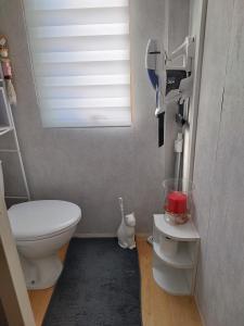 Koupelna v ubytování Chez Andrée