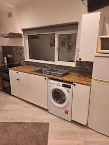 Kuchyň nebo kuchyňský kout v ubytování Hopes room
