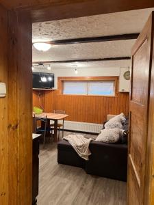 Χώρος καθιστικού στο Cosy apartment in Ljubljana