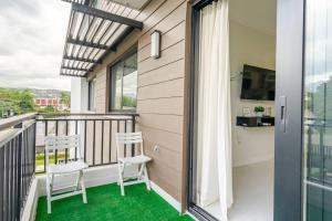 Balkón nebo terasa v ubytování Kingston Paradise - Luxury Suite