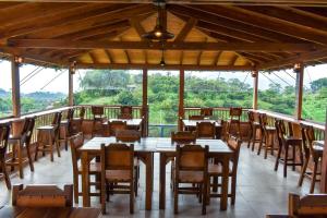 Restaurace v ubytování Ecohotel Guaduales Nature
