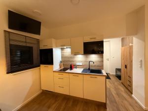 Cucina o angolo cottura di Appartements Stuhleckblick