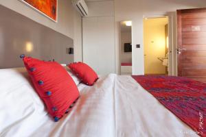 Postelja oz. postelje v sobi nastanitve Hotel Ker Alberte